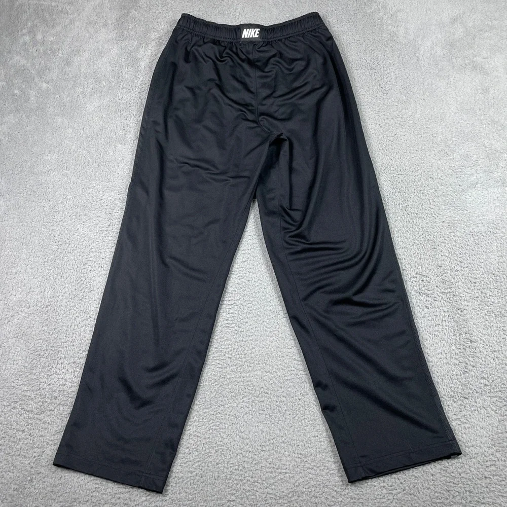Nike Training Track Pants Mens Medium‎ Black Gray Striped 480238-010 Athletic